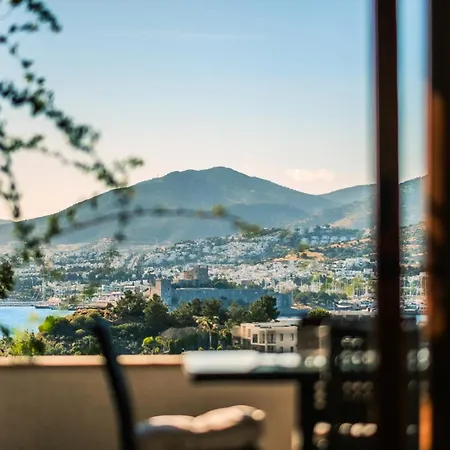 Lux W Sea View Terrace - 3 Wac Villa Bodrum