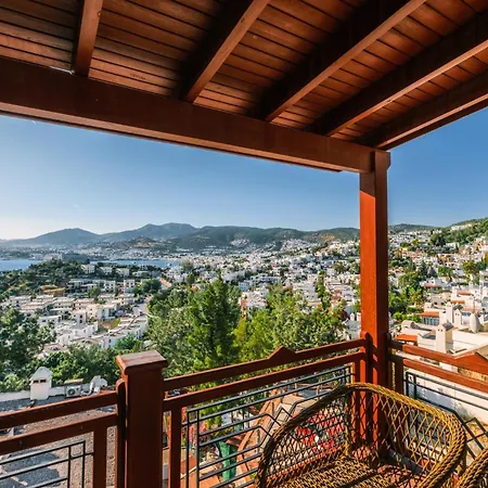 Lux W Sea View Terrace - 3 Wac Villa Bodrum