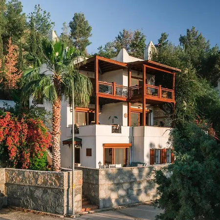 Lux W Sea View Terrace - 3 Wac Villa Bodrum